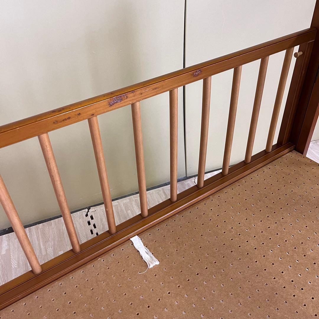 除菌清掃済　日本製　スリーピー　折畳　ワンタッチハイベッド　チェルシー　ブラウン