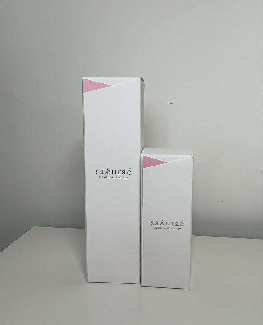 サクラエ　ダブルアクションセラム＆クリアサイクルローション　セット