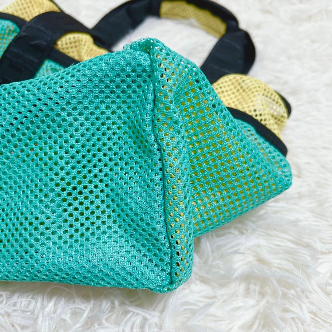 ✨希少美品 ムータマリン メッシュ ミニ トート カート ハンド バッグ 完売品