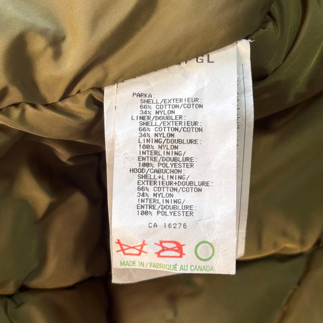 【実物】カナダ軍 ECW フルセット モッズコート コンバットパーカー Lサイズ