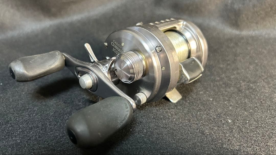 【付属品完備・DC音良好・回転良好】シマノ カルカッタコンクエスト 101DC