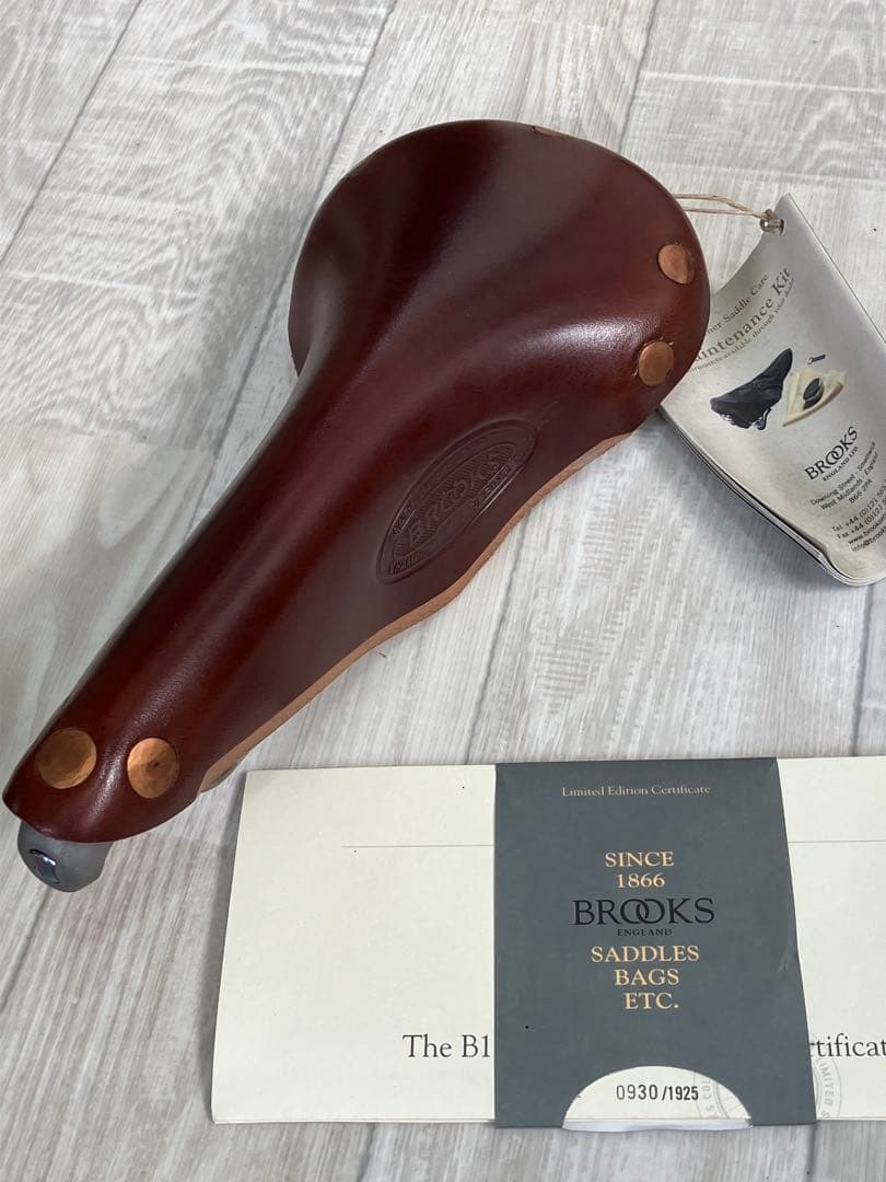 Brooks ブルックス　チタン　スプリンターB17 ブラウンレザーサドル　B1