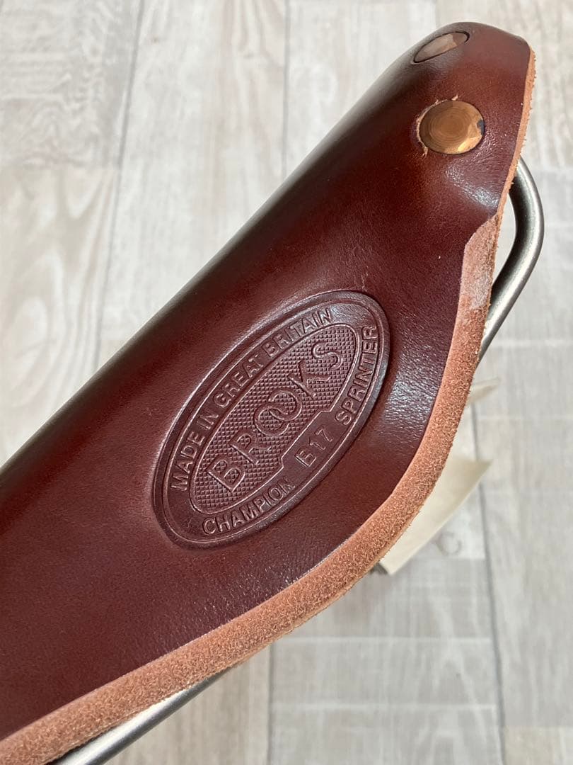 Brooks ブルックス　チタン　スプリンターB17 ブラウンレザーサドル　B1