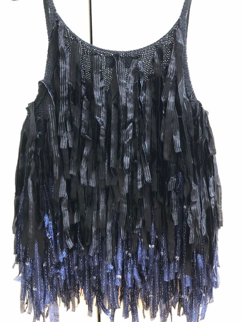 ドリスヴァンノッテン　フリンジキャミソール