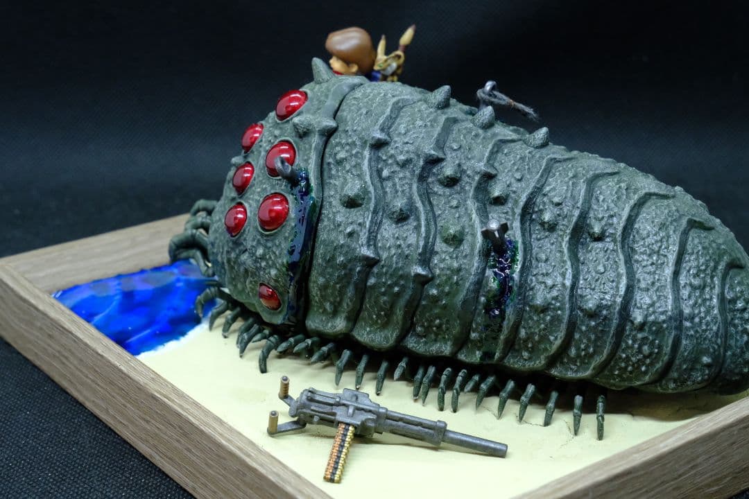 風の谷のナウシカ　プラモデル　ジオラマ　完成品 バンダイ（1/20スケール）