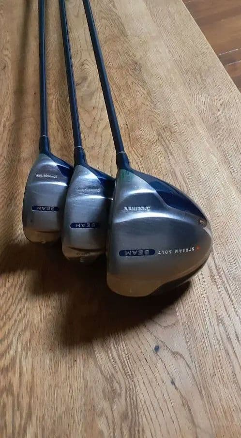 特別価格 ブリヂストン BEAM ドライバー ウッド3本セット メンズ右利き