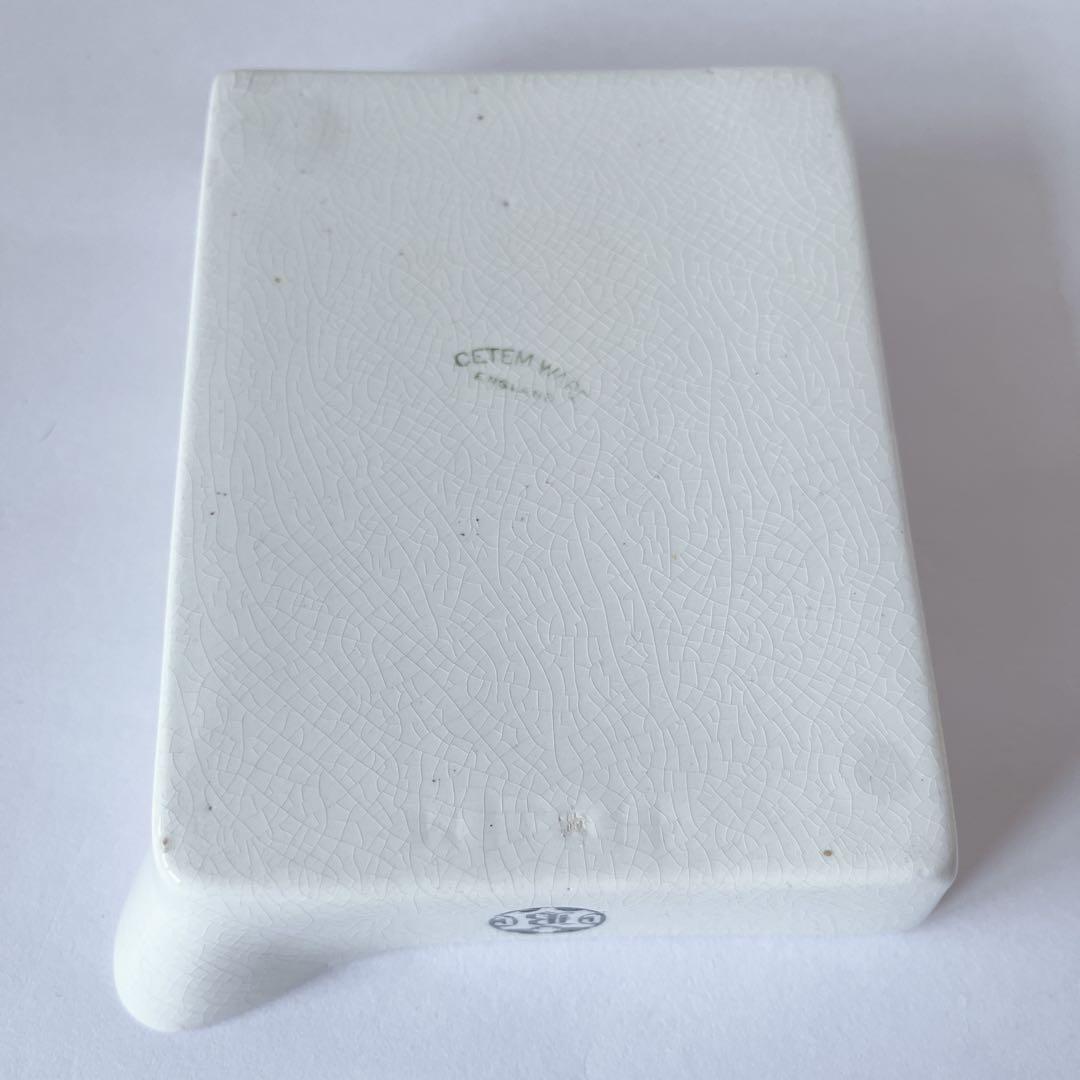 Boots Cash Chemists 陶器トレイ　アンティーク　イギリス