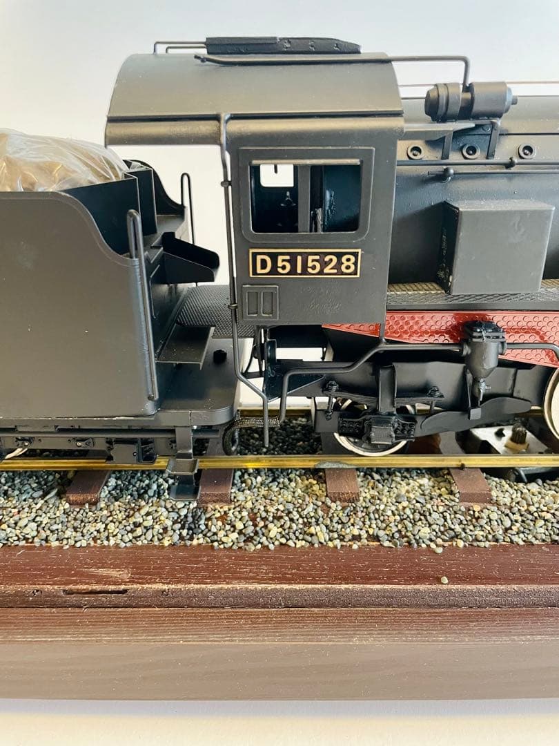 D51型 加熱テンダー機関車模型