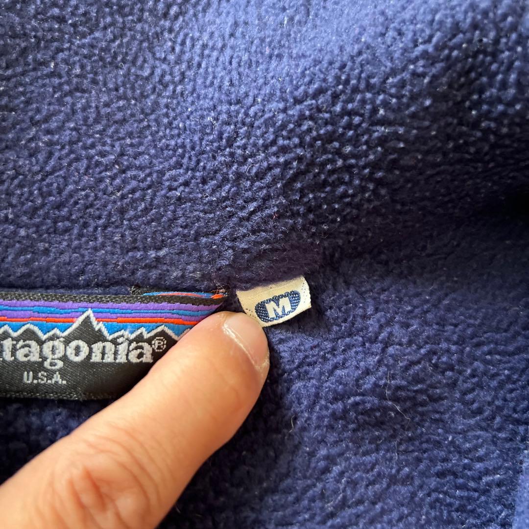 80s patagonia パタゴニア シェルドシンチラ ジャケット フリース