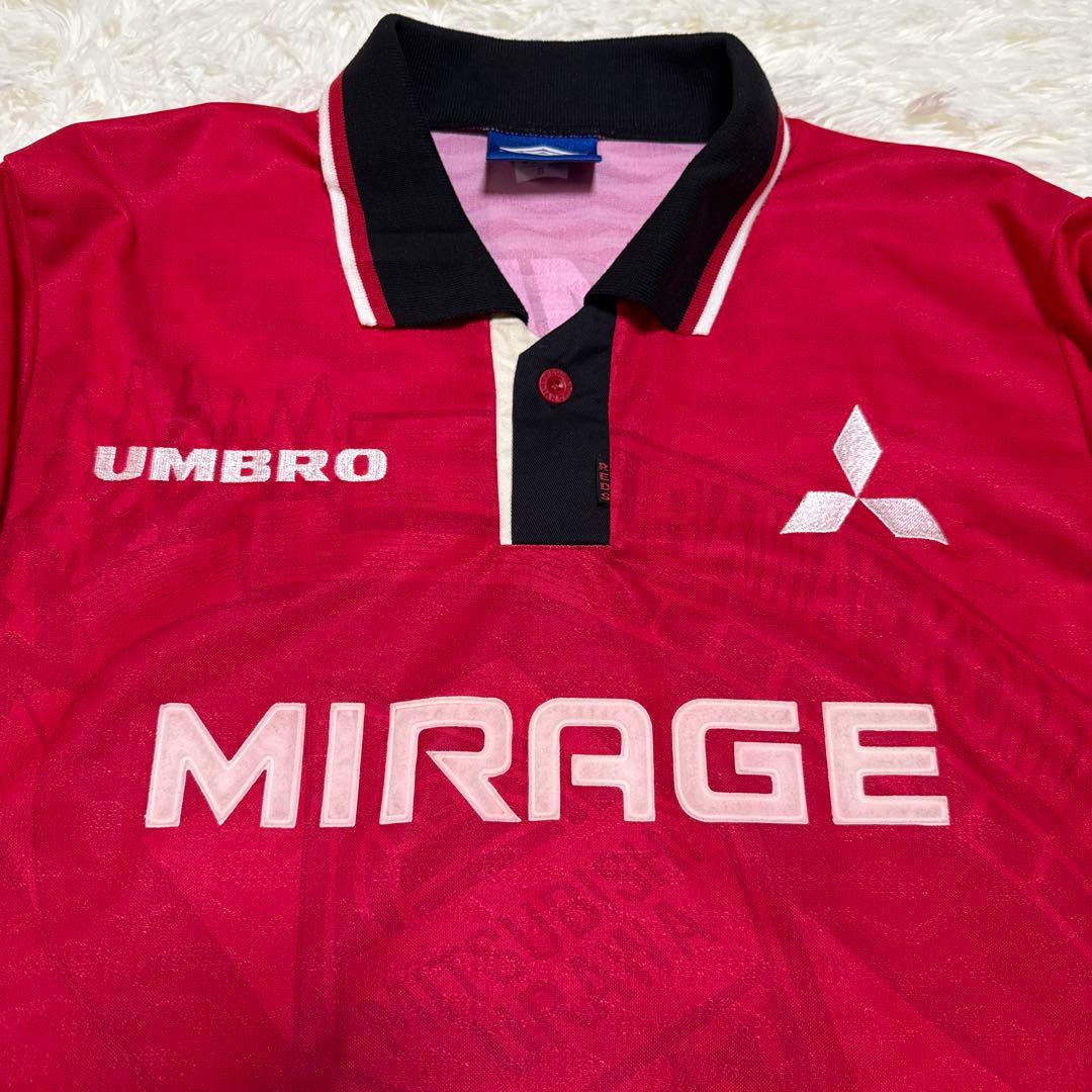 【レア】【美品】浦和レッズユニフォーム　UMBRO　Sサイズ　半袖　1997