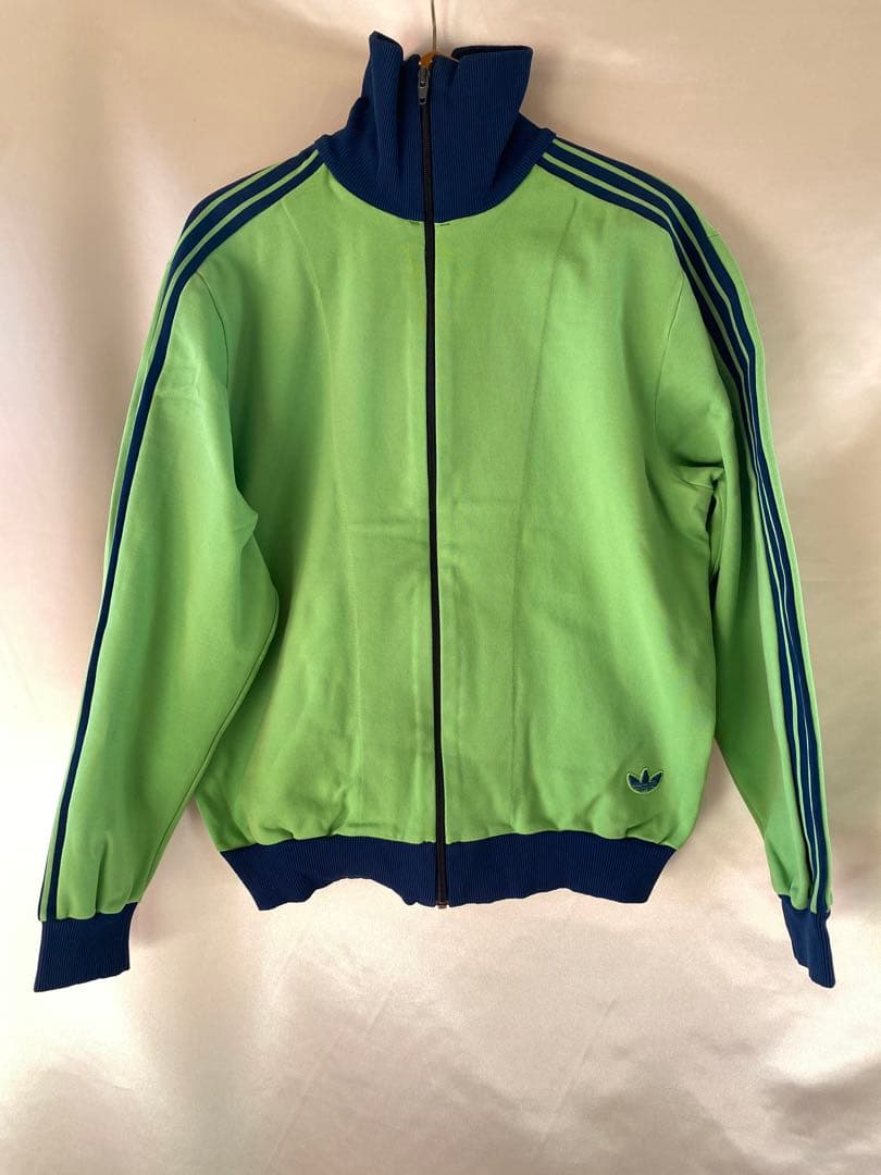 70s adidasトラックJKT グリーン　デサント