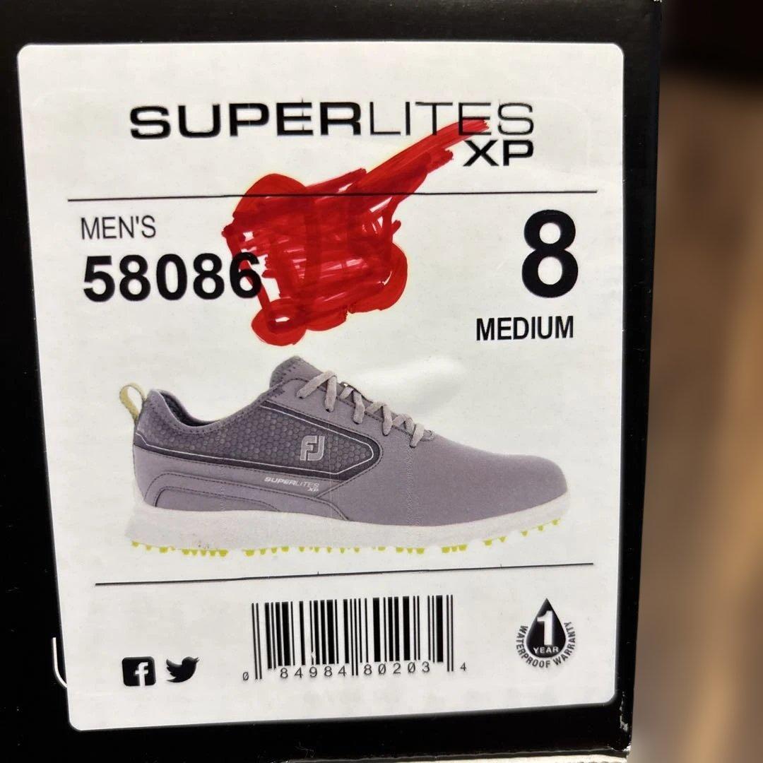 【新品未使用品】FootJoy superlites xp サイズ8