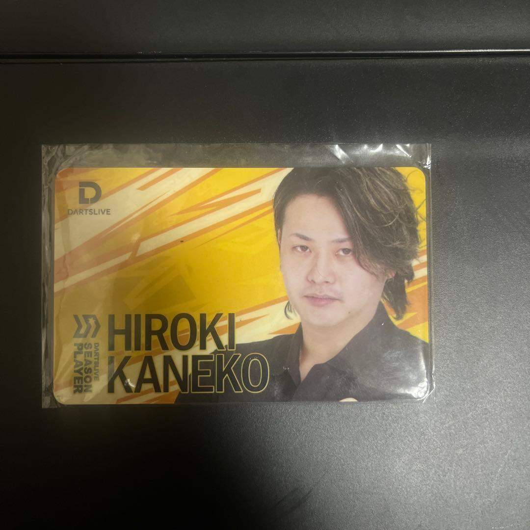 金子拓輝プロ プレイヤーカード　Liveカード