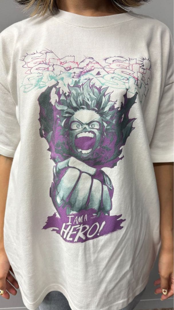 定期購読限定応募者全員サービスヒロアカ スペシャルデザインTシャツ 全4種 L寸