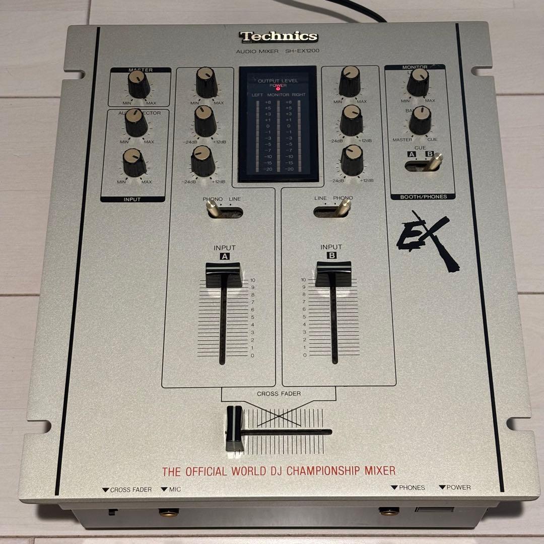 テクニクス　ターンテーブル　ミキサーSL-1200MK3D SH-EX1200