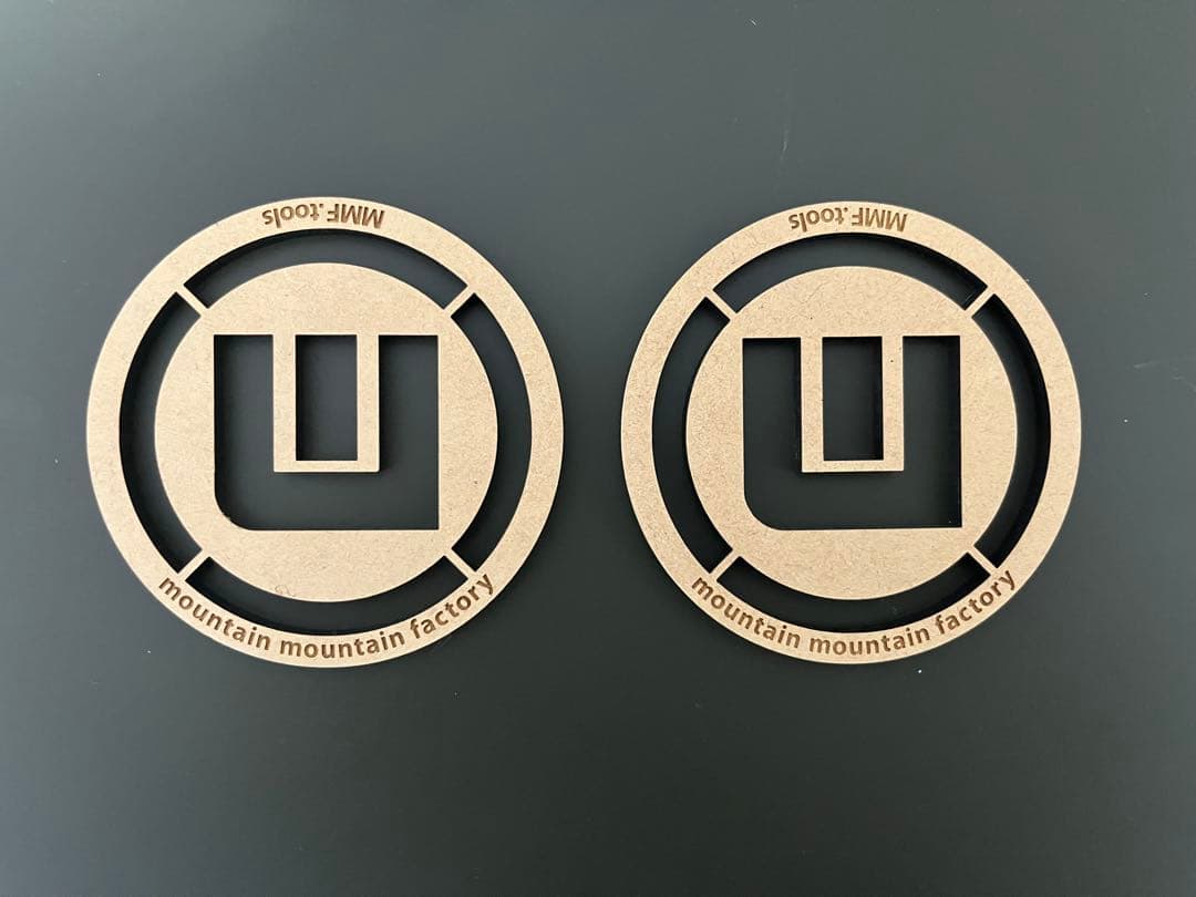 mmf 磁石付き コースター 2個セット