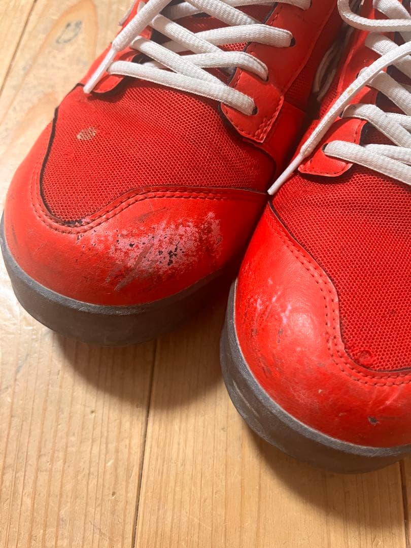 アシックス　ニューバランス　安全靴　赤　28㎝　2足セットで！