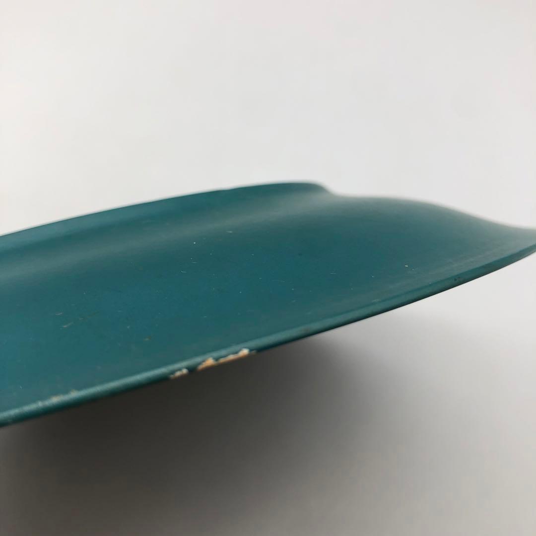 ノルウェー伝統装飾様式ローズマリングフラワー手描き飾り皿プレート民芸品２点セット