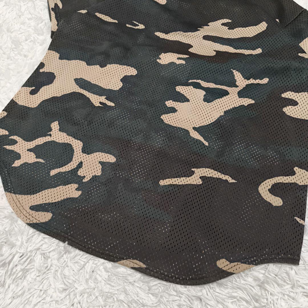 USA製 ニューヨークヤンキース カモフラ シャツ