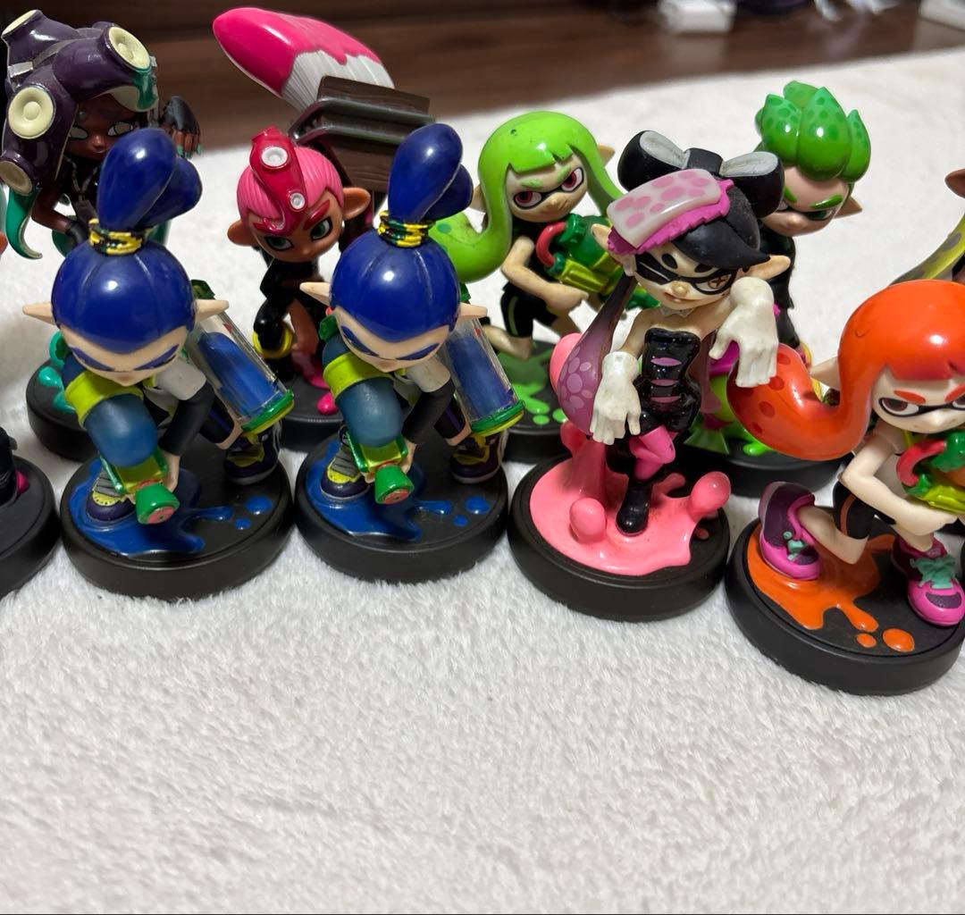 スプラトゥーン　amiibo全17体セット