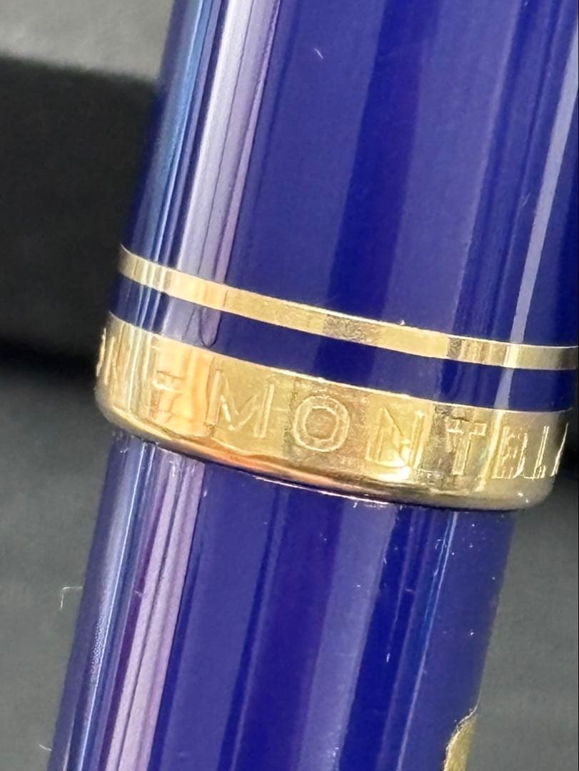 14K モンブラン 希少 レア　万年筆　ジェネレーション ブルー