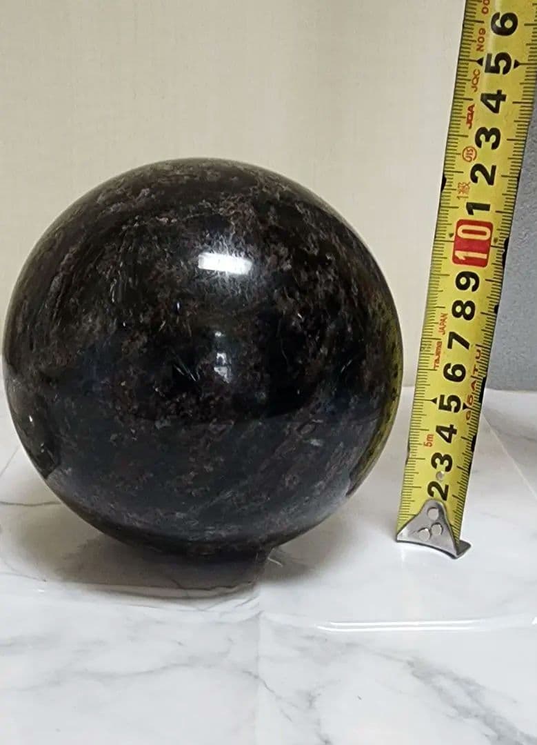 黒水晶(モリオン)とクリスタル台座さざれ石セット