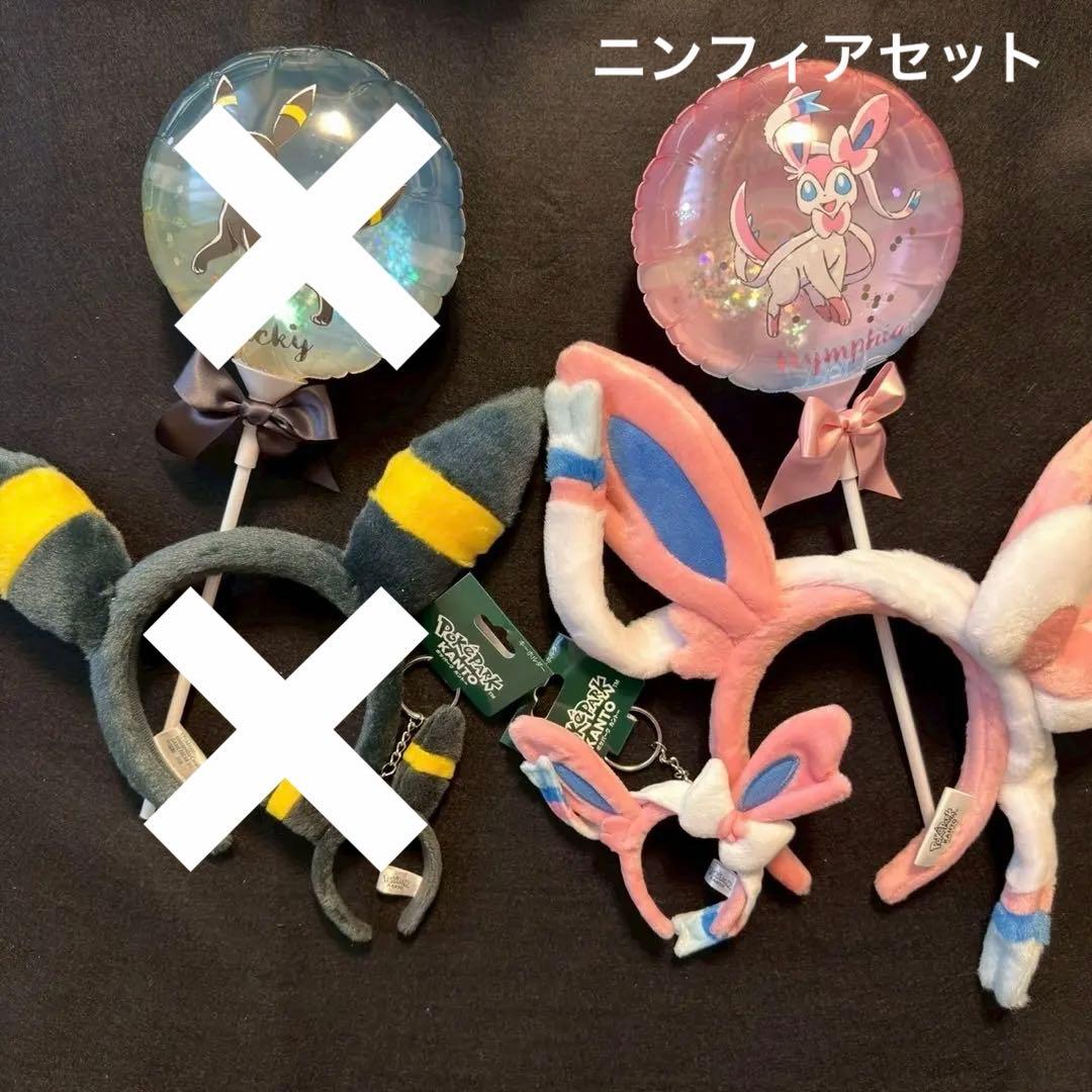 ポケパーク　ブラッキー　ニンフィア　セット