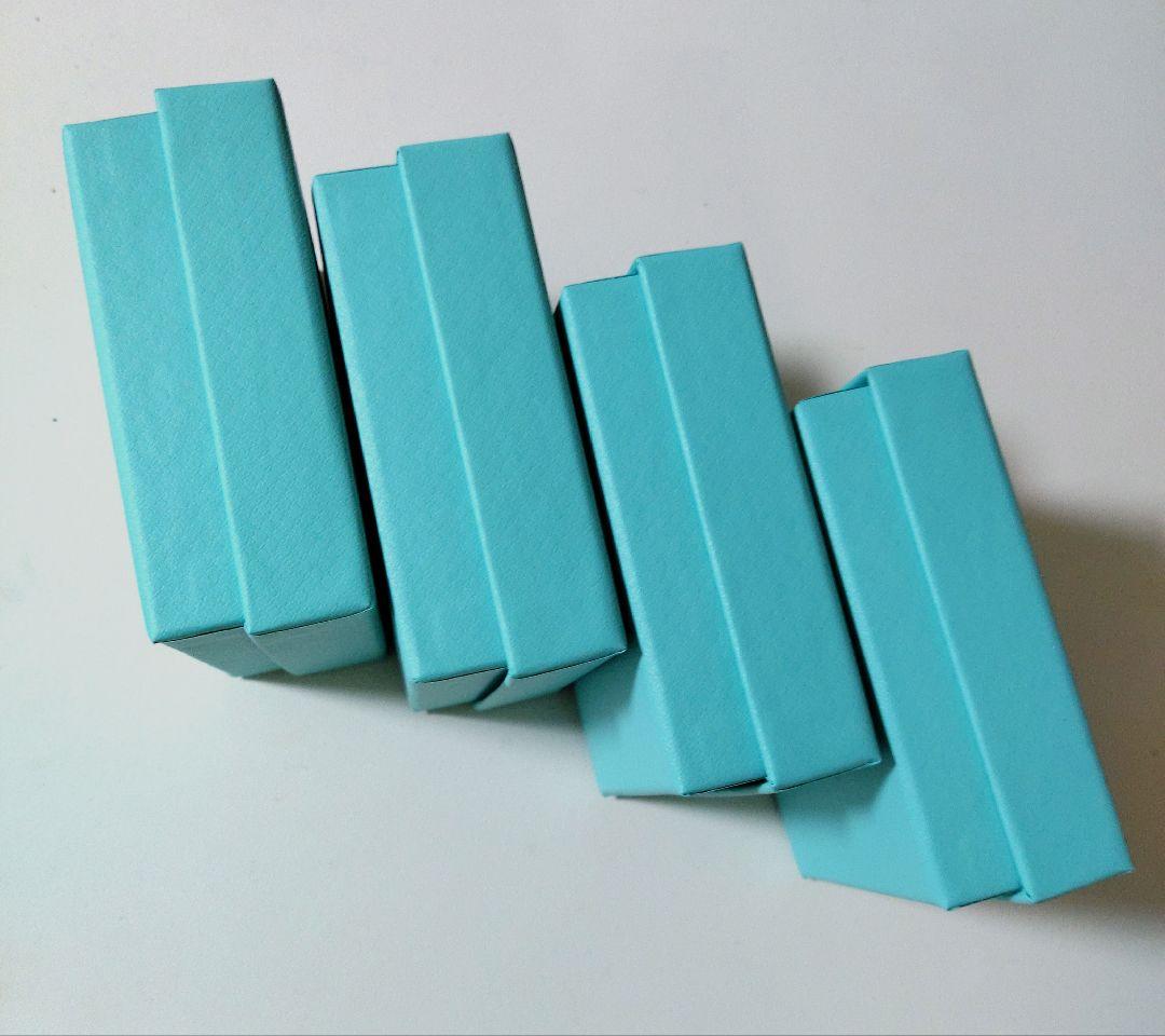 ♥新品未使用♥現行品 ティファニー空箱 Tiffanyギフトボックス 4個セット