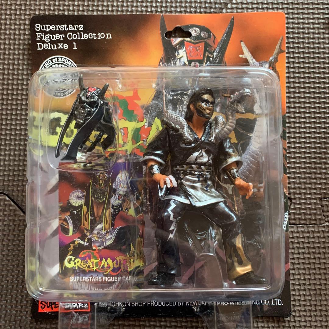 プロレスフィギュア 未開封品 1999 グレートムタ＋パワーウォーリアー