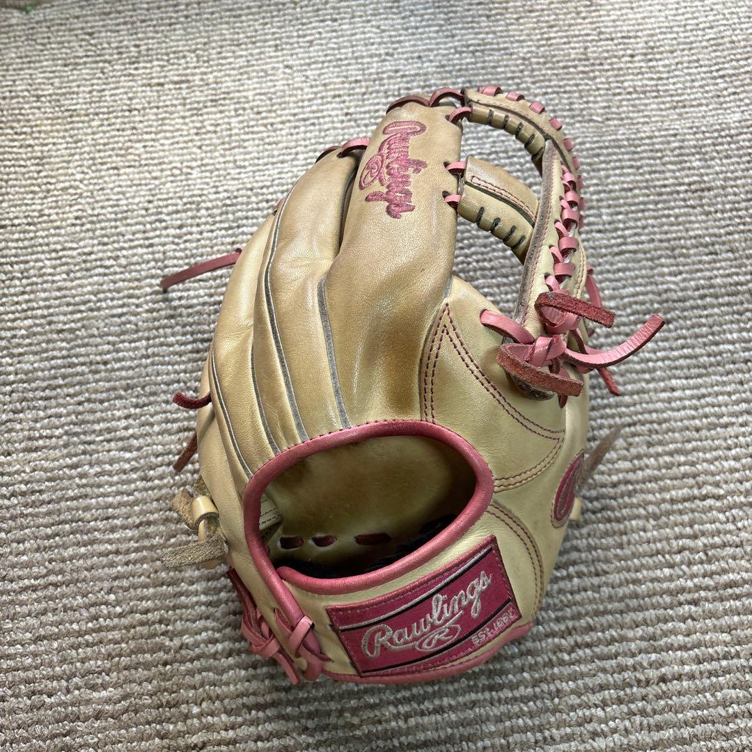 ローリングス野球軟式用グローブ キャメル 岡本和真モデル