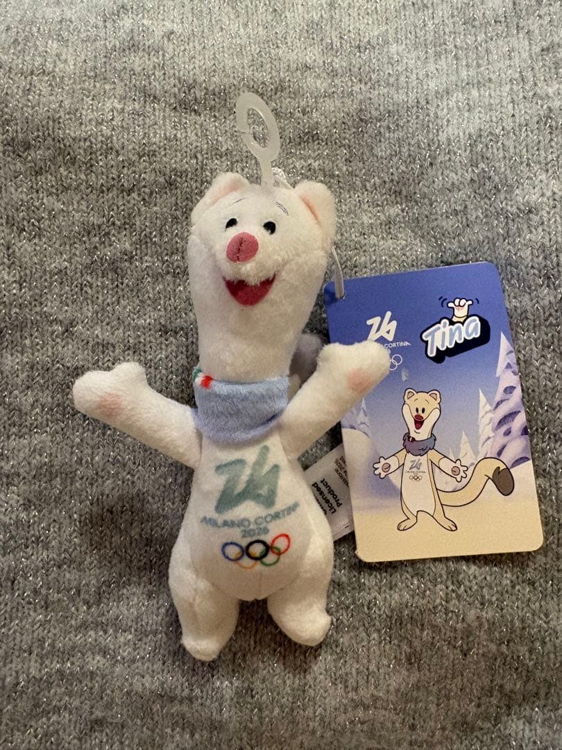ティナ ぬいぐるみ オリンピックテーマ 約13センチ
