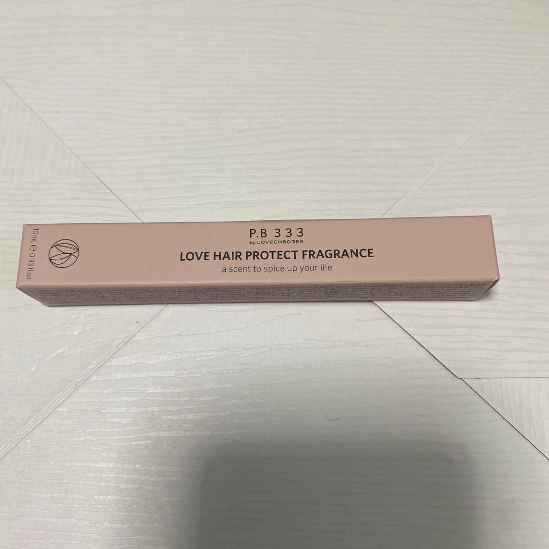 ラブクロム　K24バングスコーム ゴールド＆フレグランス2本　巾着バック付き