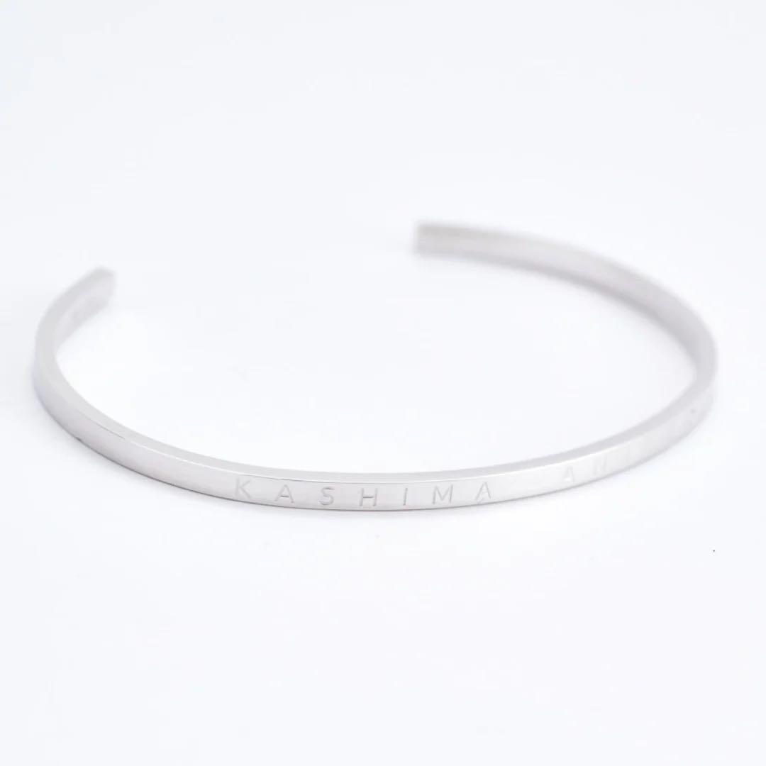Kashima Antlers × 4℃ バングル（シルバー）　ブレスレット