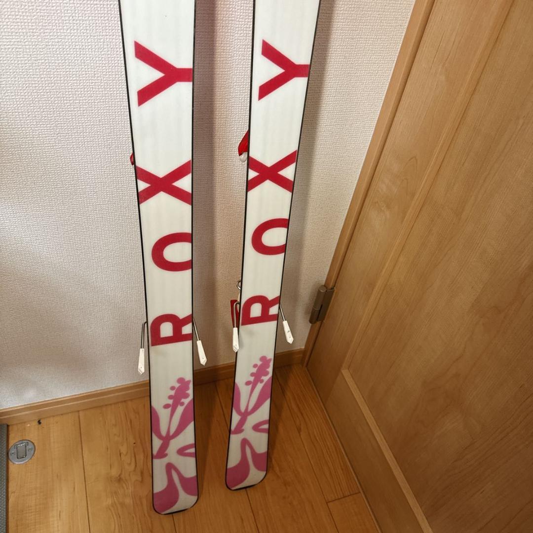 ROXYロキシー スキー4点セット130cm ROSSIGNOL HEAD 美品