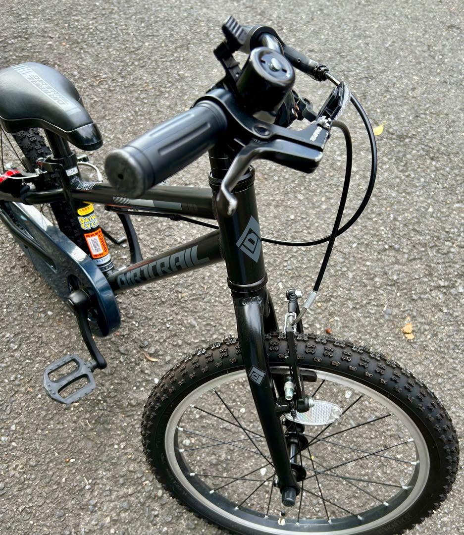Tomo　18インチ 黒 キッズ 自転車 ダイワサイクル 直接お渡し大阪