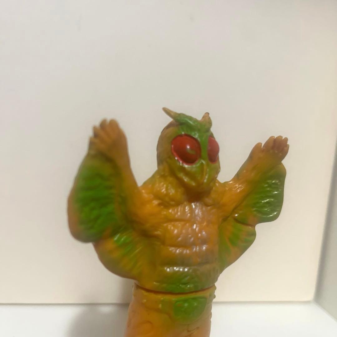 旧バンダイ製 ドクガンダー 成虫 珍色 ソフビ フィギュア 怪人