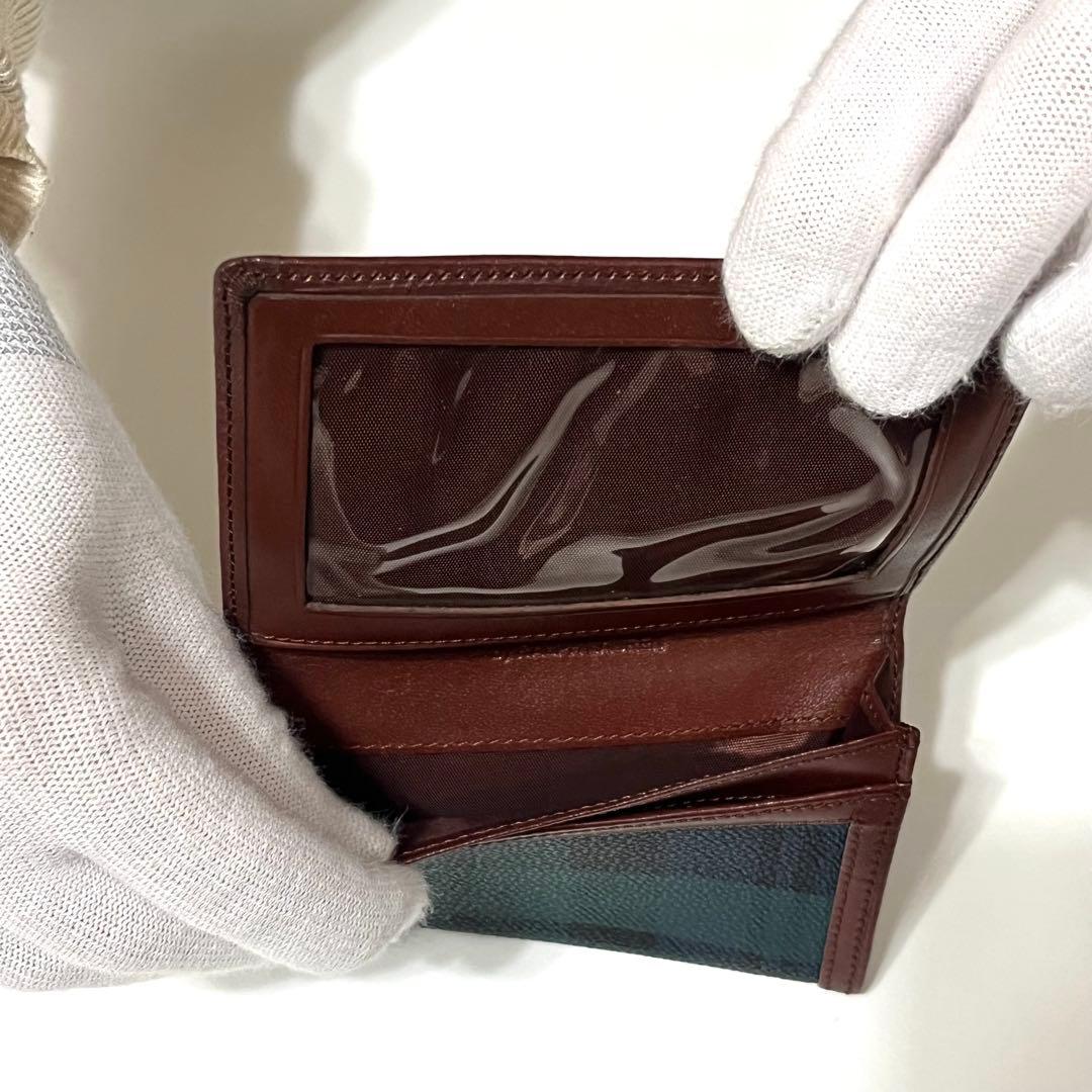 【新品】Polo Ralph Lauren 名刺入れ グリーン・ブラックチェック