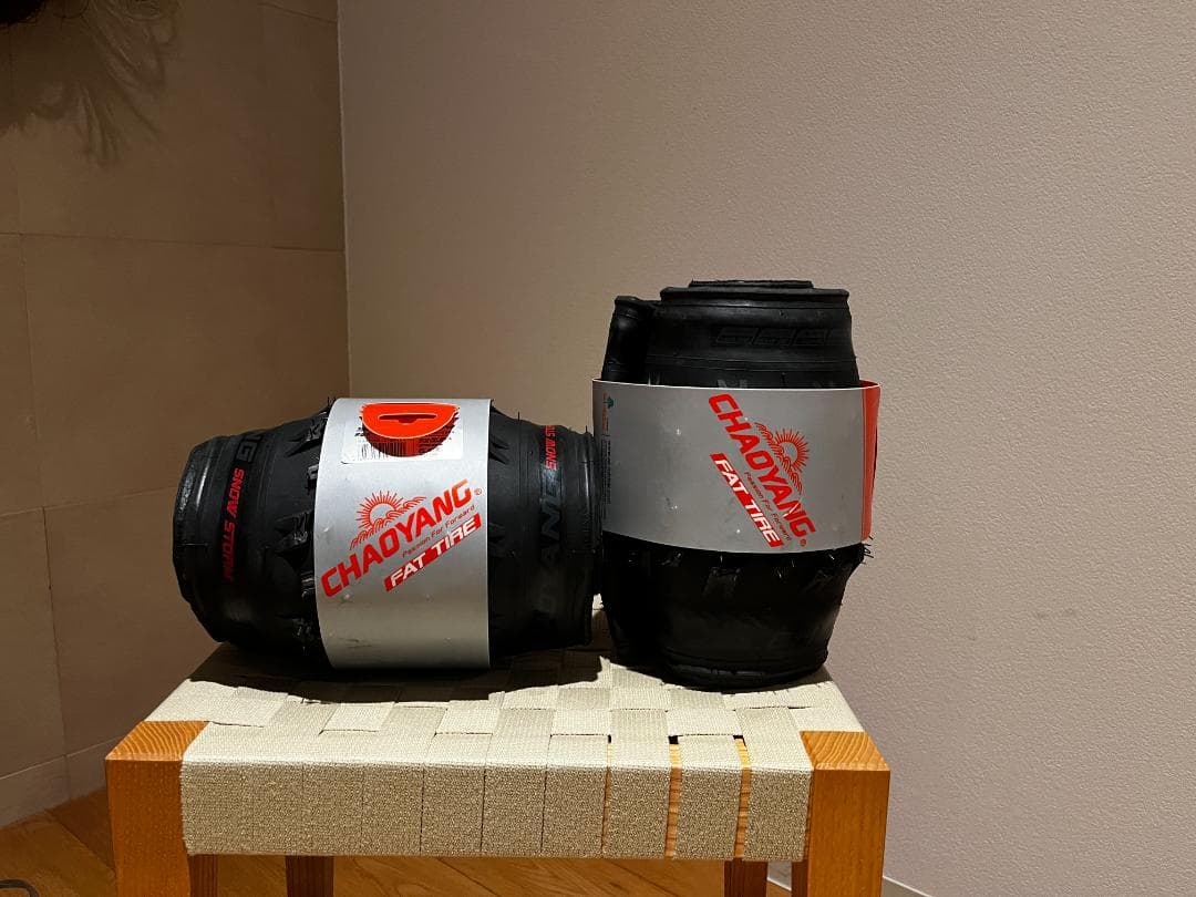 CHAOYANG スパイクタイヤ 2本セット 26x4.0