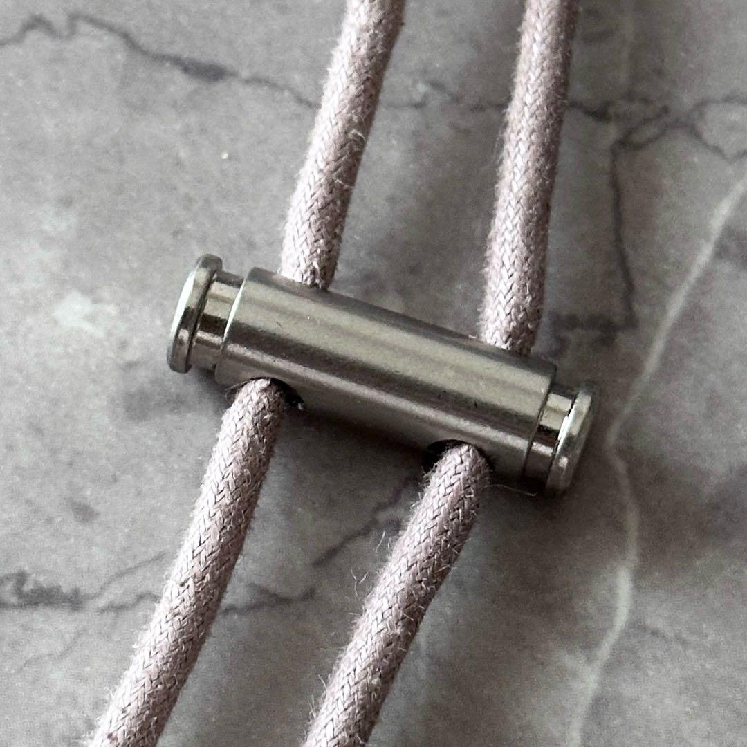 Hender Scheme zacc レザー 巾着バッグ トートバッグ パープル