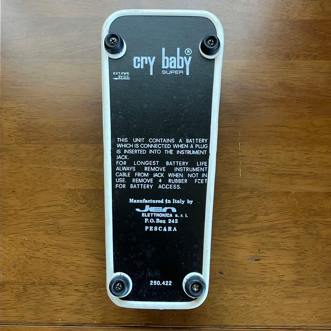 JEN Cry baby Super 緑 FASEL 動作確認済み ワウ