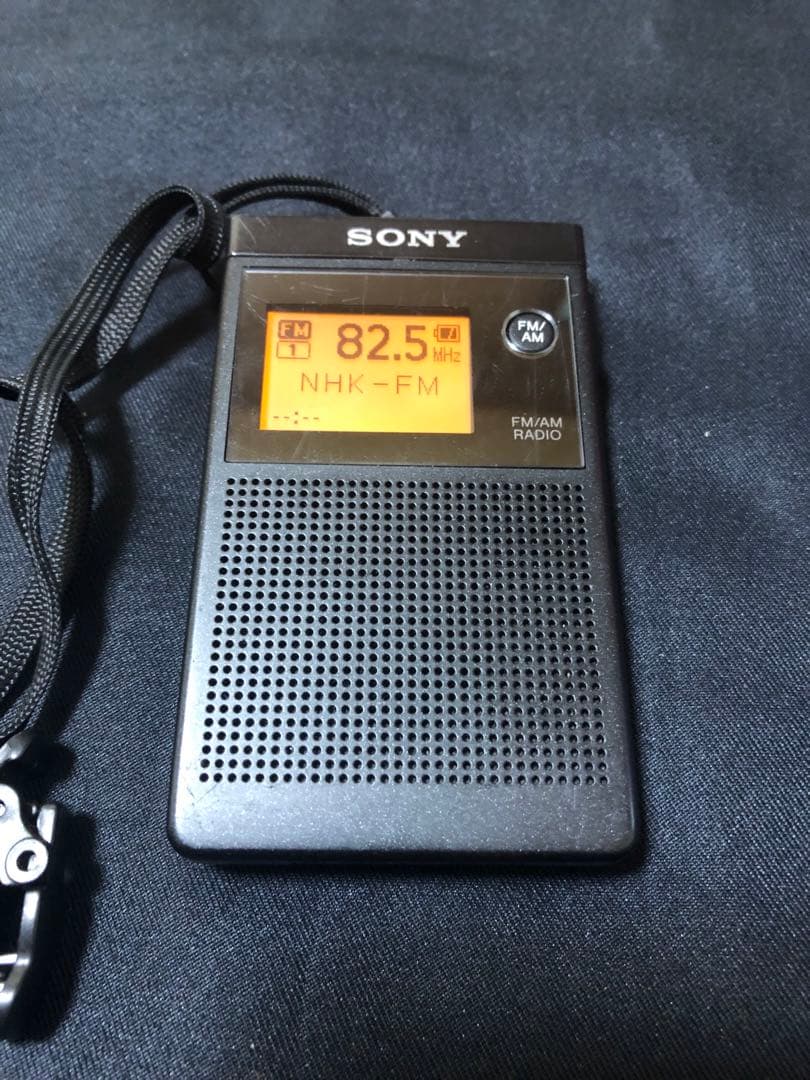 J76超美品！SONY SRF-R356 AM/FMラジオ動作品