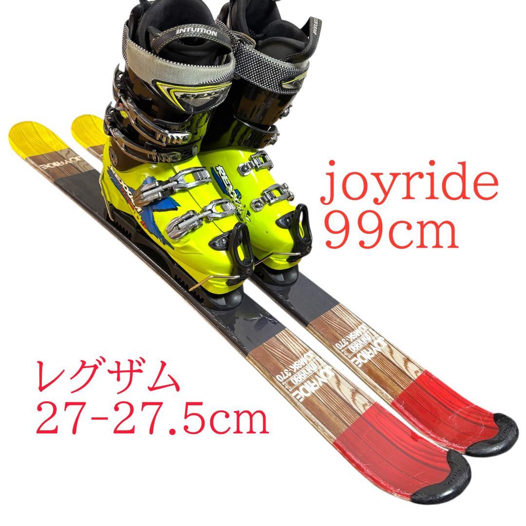 メンズ　ショートスキー　ファンスキーセット　レグザム　27〜27.5cm