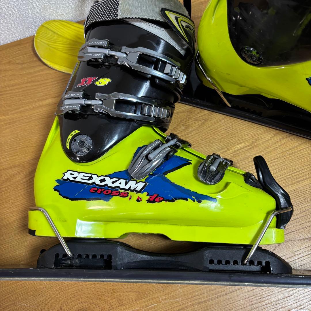 メンズ　ショートスキー　ファンスキーセット　レグザム　27〜27.5cm