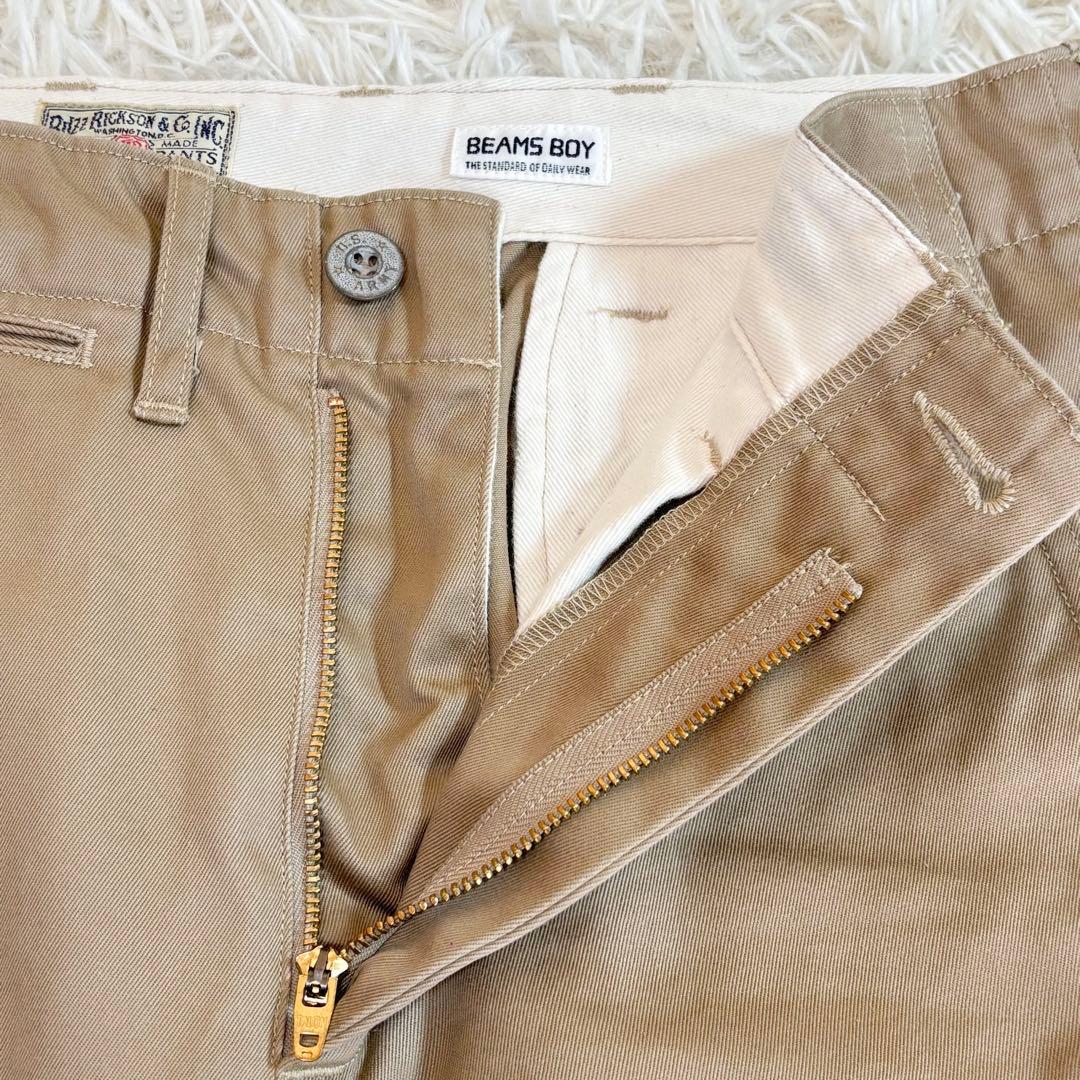 BUZZ RICKSON’S BEAMS BOY 別注 チノパンツ サイズ 00
