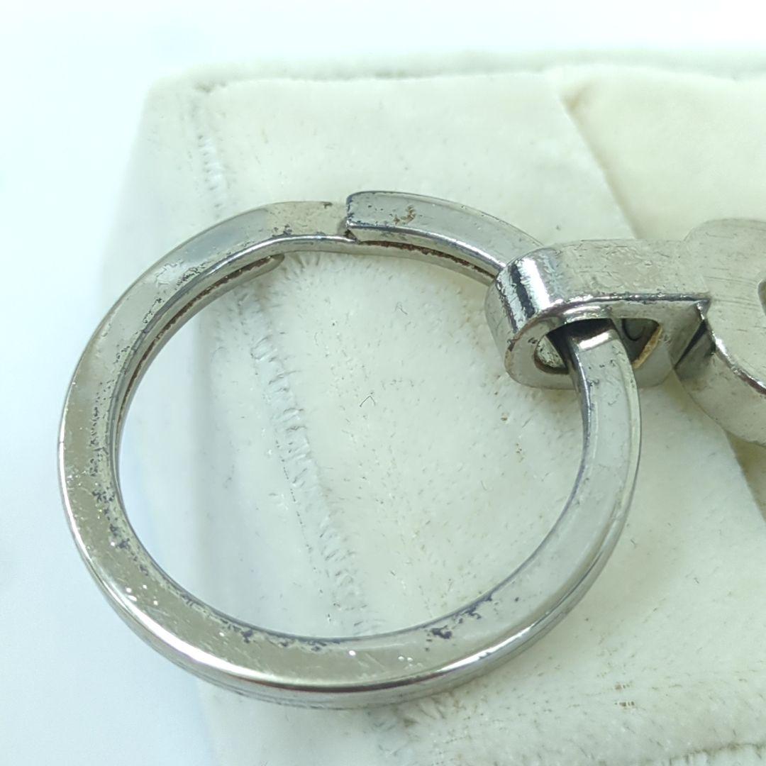 PRADA プラダ カラビナ キーリング キーホルダー シルバーカラー