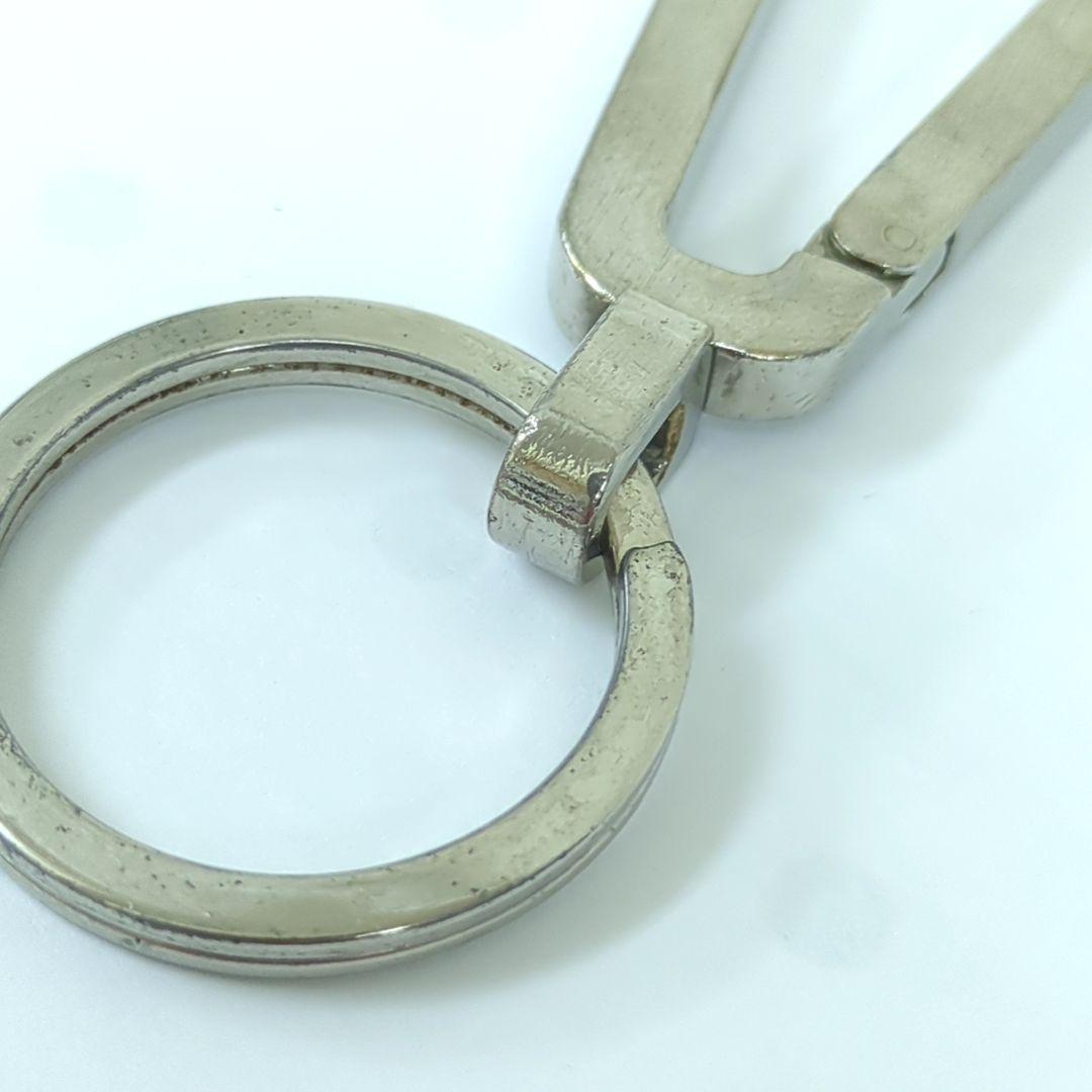 PRADA プラダ カラビナ キーリング キーホルダー シルバーカラー