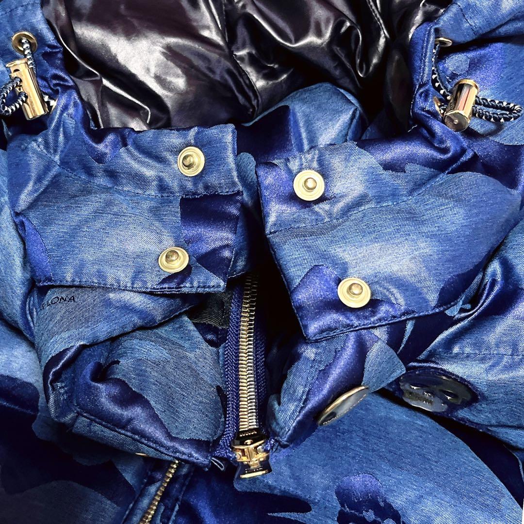 MARK & LONA ゴルフ 4way ダウンジャケット ベスト スカル 迷彩