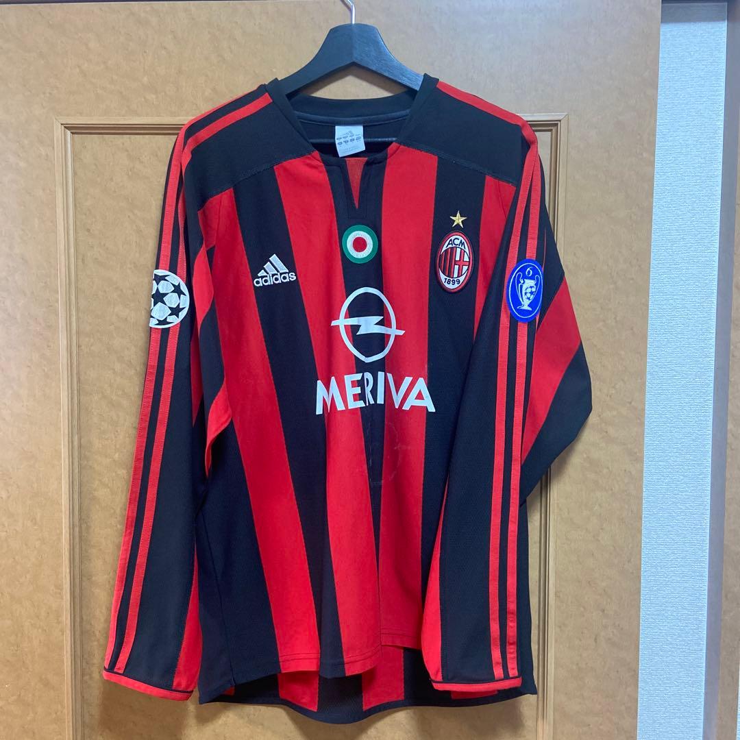 ACミラン　ユニフォーム　長袖　背番号4