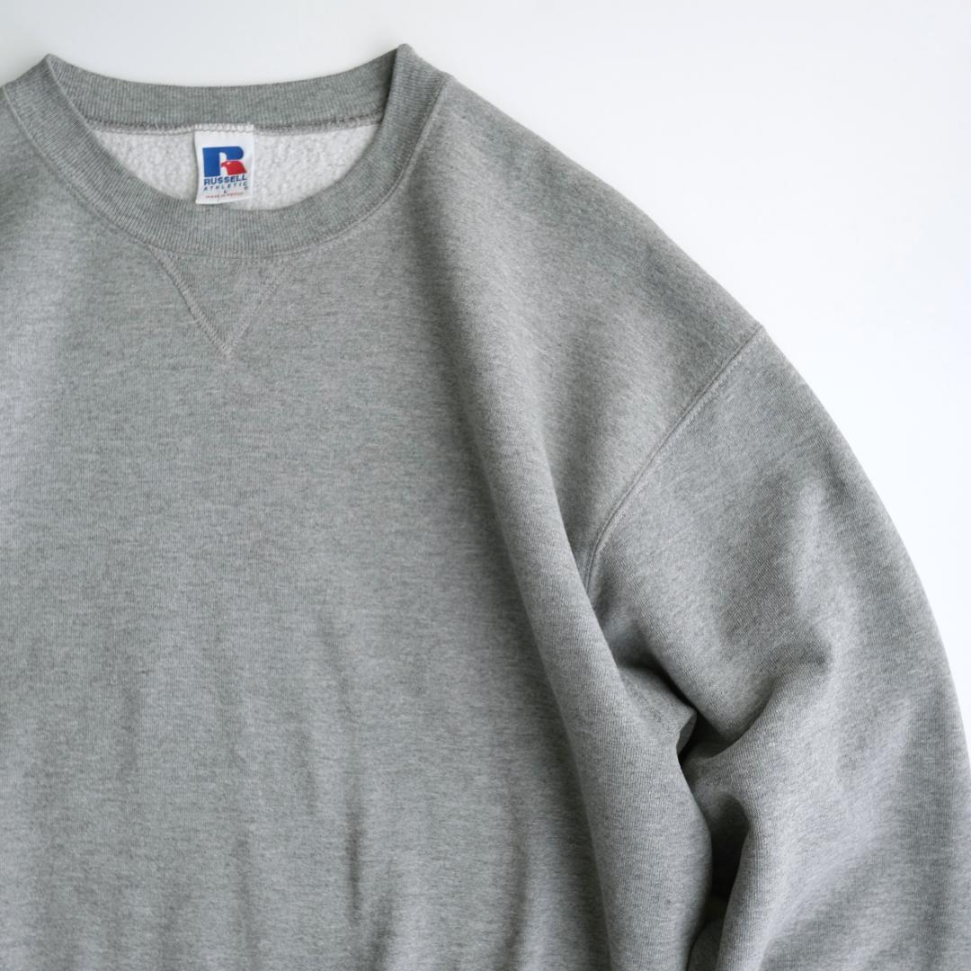 ラッセルアスレチック 00s メキシコ製 無地スウェット グレー L