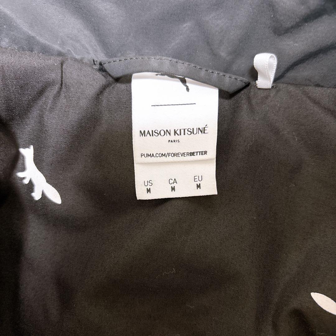 コラボ✨ 希少 【未使用級】 メゾンキツネ × プーマ ベンチコート 黒 M